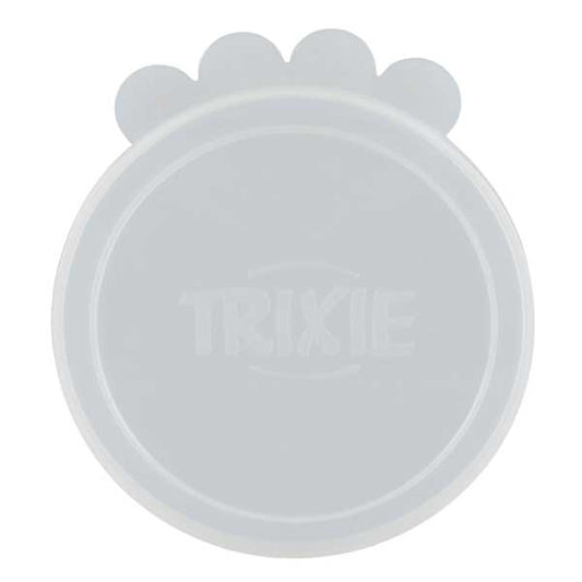 Trixie can lid made of silicone - transparent