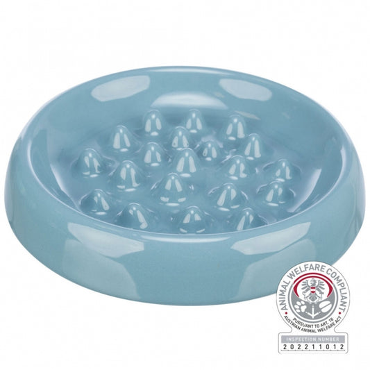 Trixie Slow Feeding Ceramic Bowl