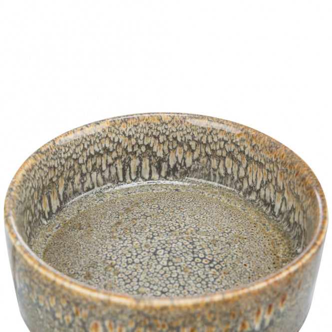 Trixie ceramic bowl with pattern - brown