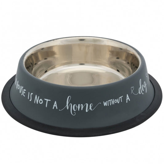 Trixie Stainless Steel Bowl Home for Dogs