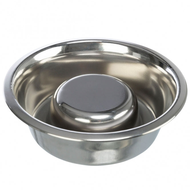 Trixie Slow Feeding stainless steel bowl