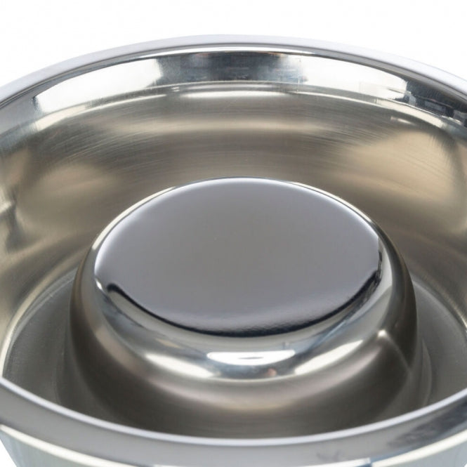 Trixie Slow Feeding stainless steel bowl
