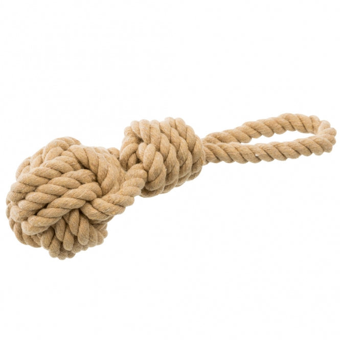 Trixie BE NORDIC play rope with woven ball