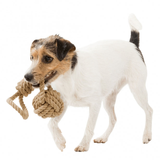 Trixie BE NORDIC play rope with woven ball