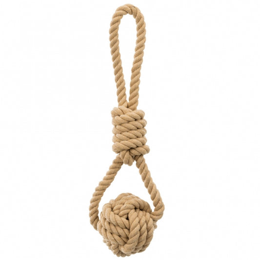 Trixie BE NORDIC play rope with woven ball
