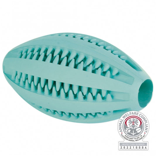 Trixie Denta Fun Rugby Ball with Mint Flavor