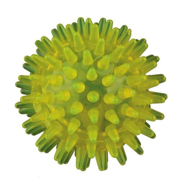 Trixie Blinking Hedgehog Ball made of TPR - 5 cm