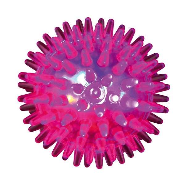 Trixie Blinking Hedgehog Ball made of TPR - 5 cm