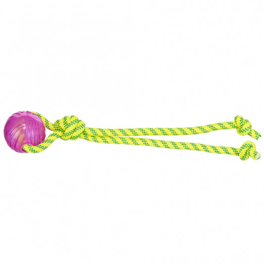 Trixie Play Rope with TPR Ball