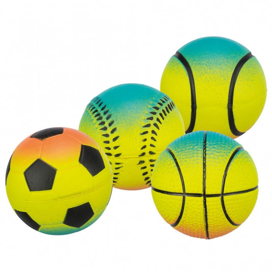 Trixie neon ball made of foam rubber - floats, ø 7 cm