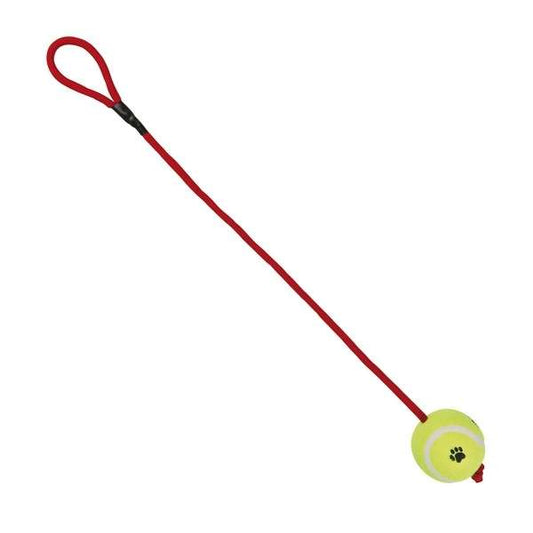 Trixie Tennis Ball on Rope - 6 cm / 50 cm