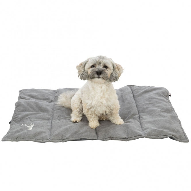Trixie travel blanket Leni - grey