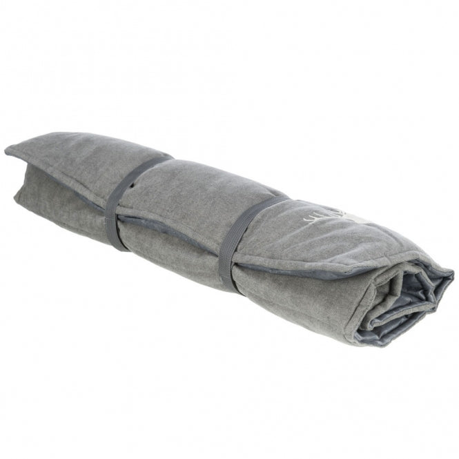 Trixie travel blanket Leni - grey