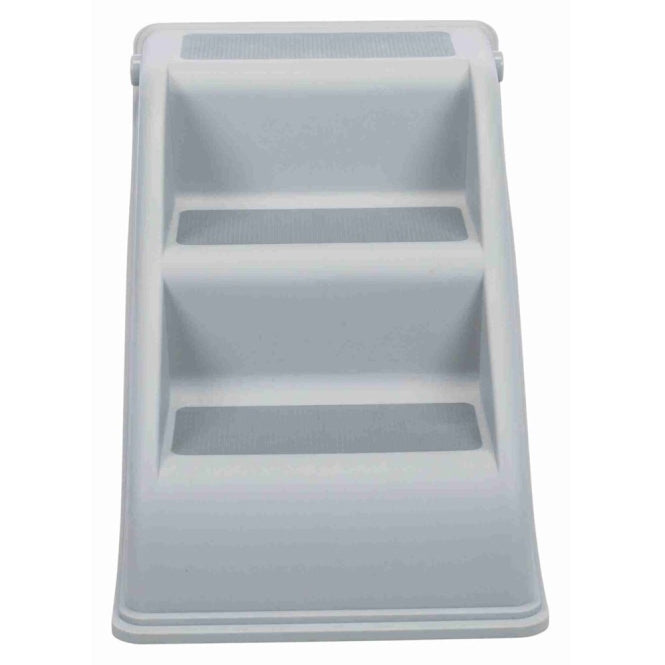 Trixie Treppe aus Kunststoff - hellgrau