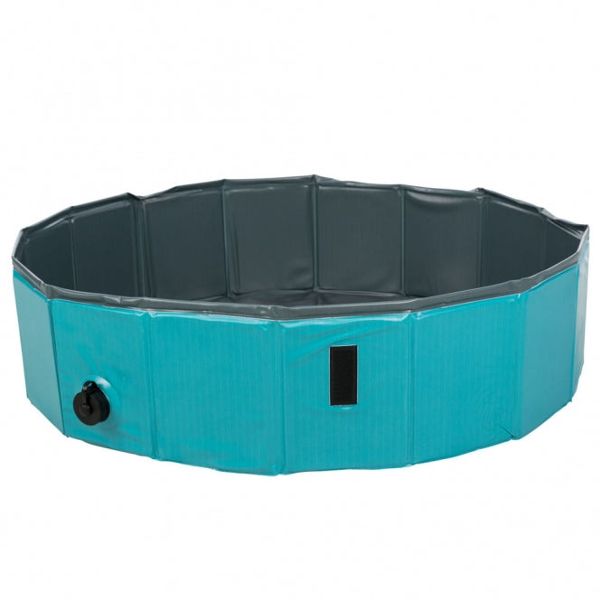 Trixie dog pool - petrol/grey