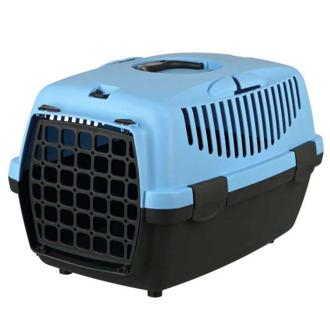 Trixie Transportbox Capri I - hellgrau/altrosa