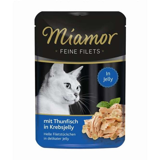 Miamor Fine Fillets Tuna in Crab Jelly 100g