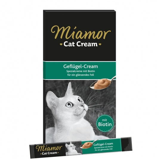 Miamor Snack Poultry Cream 6x15g