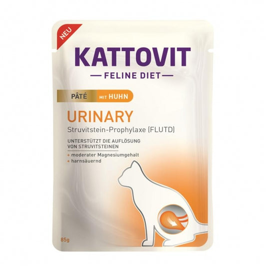 Kattovit PB Feline Urinary Pate with Chicken 85g