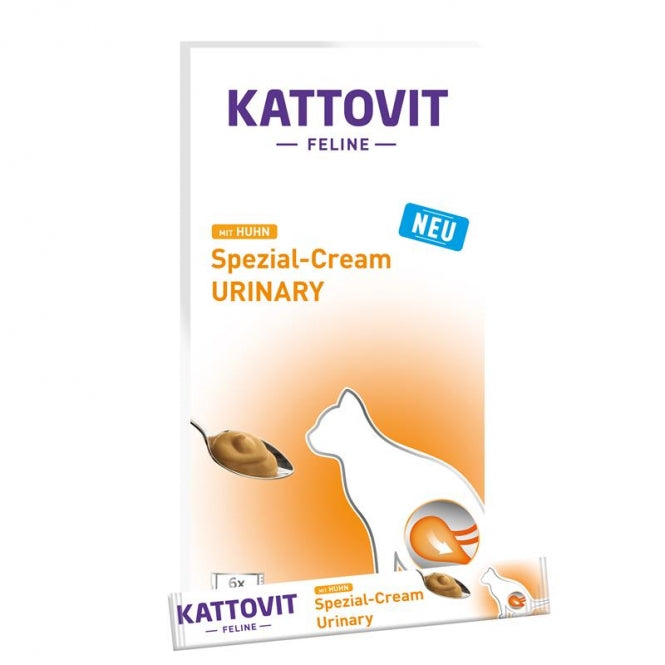 Kattovit Urinary Special Cream with Chicken 6x15g