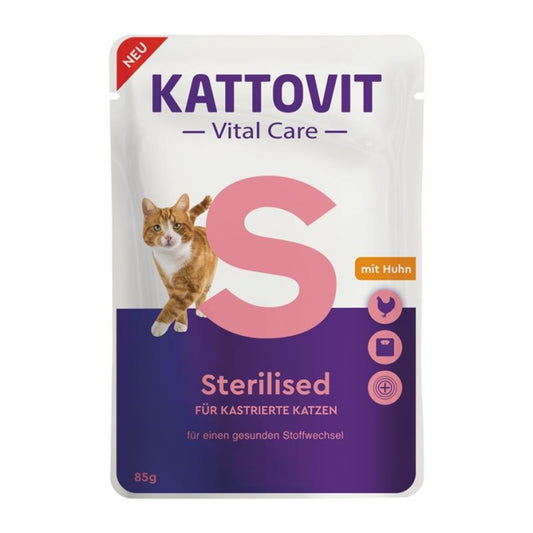 Kattovit PB Vital Care Sterilized 85g