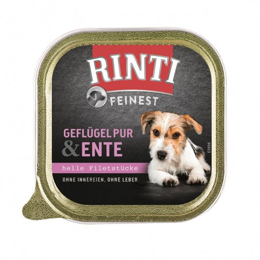 Rinti Bowl Finest Poultry Pure & Duck 150g