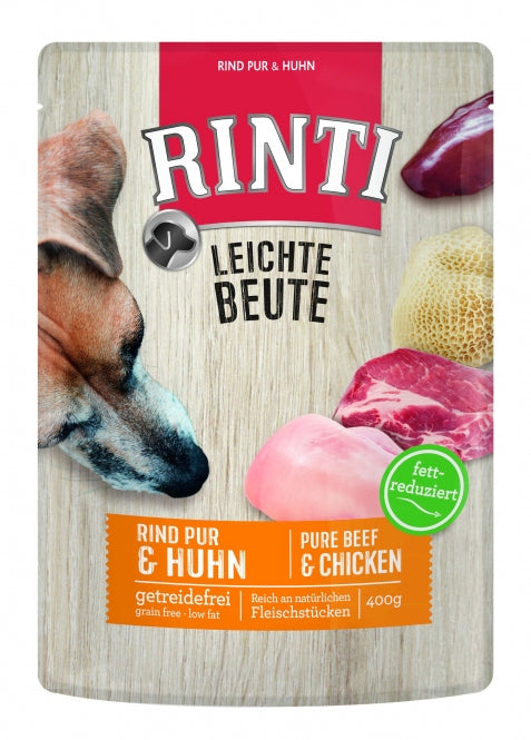 RINTI Light Prey Pure Beef + Chicken 400g