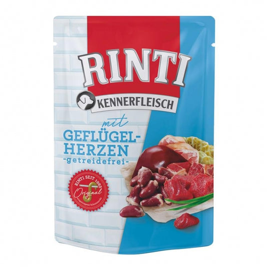 Rinti PB Kennerfleisch Poultry Hearts 400g