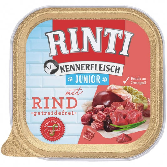 Rinti Bowl Kennerfleisch Junior with Beef 300g