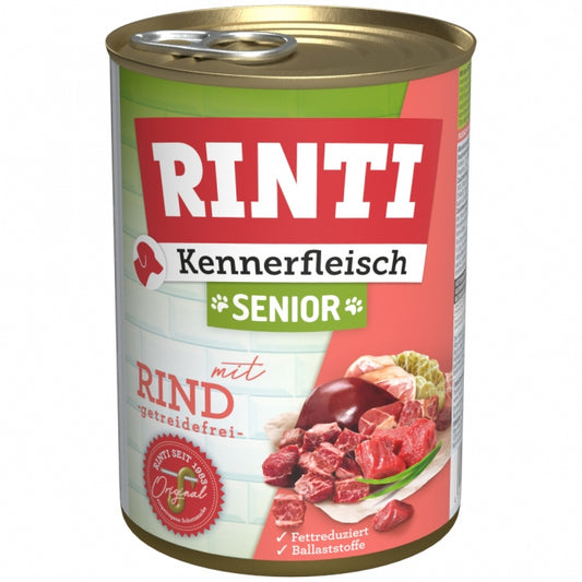 Rinti Kennerfleisch Senior Beef 400g