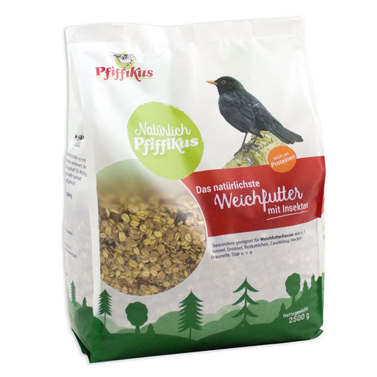 Natürlich Pfiffikus soft food with insects 2.5kg