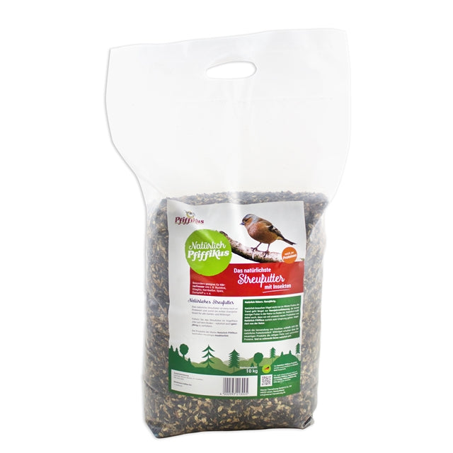Natürlich Pfiffikus scattered food with insects 10kg