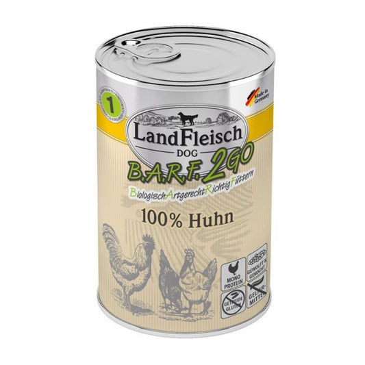 LandFleisch BARF2GO 100% chicken 400g