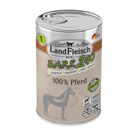 LandFleisch BARF2GO Exclusive 100% from Horse 400g