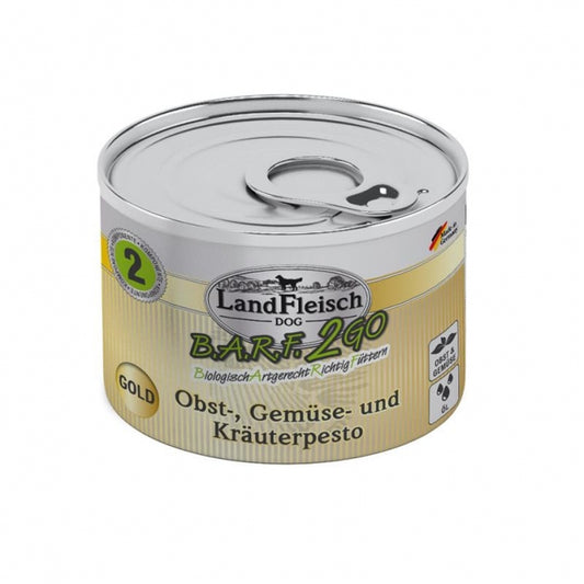 LandFleisch BARF2GO Fruit, Vegetable and Herb Pesto Gold 200g