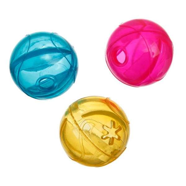 Karlie Good4Fun TPR Food Ball with Catnip - 6 cm