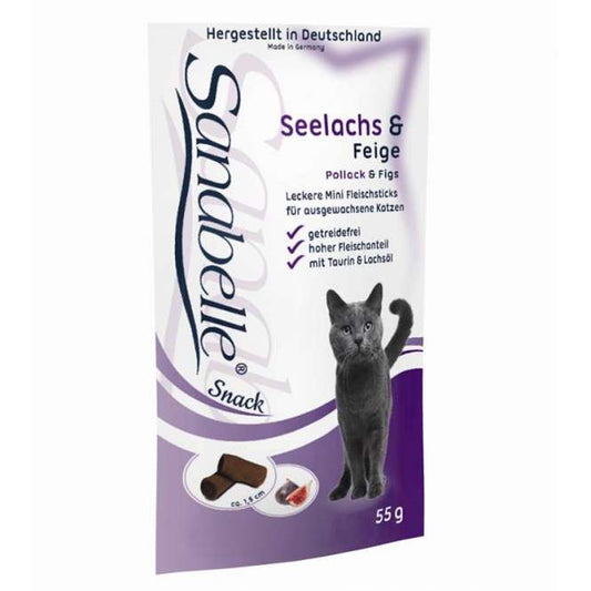 Sanabelle Snack with Pollock & Fig 55g