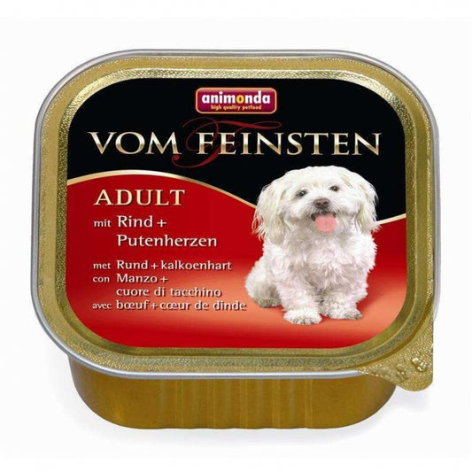 Animonda vom Feinsten Adult Beef & Turkey Hearts 150g