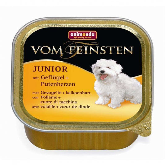 Animonda vom Feinsten Junior Poultry & Turkey Hearts 150g