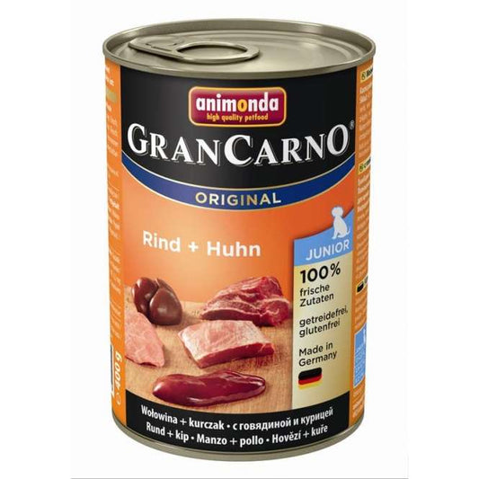 Animonda Dog Can GranCarno Junior Beef & Chicken 400g