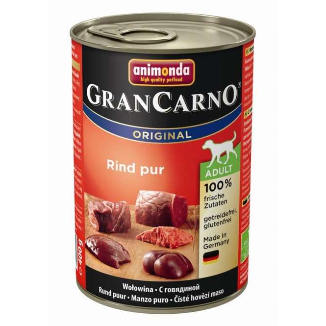 Animonda Dog Can GranCarno Adult pure beef 400g