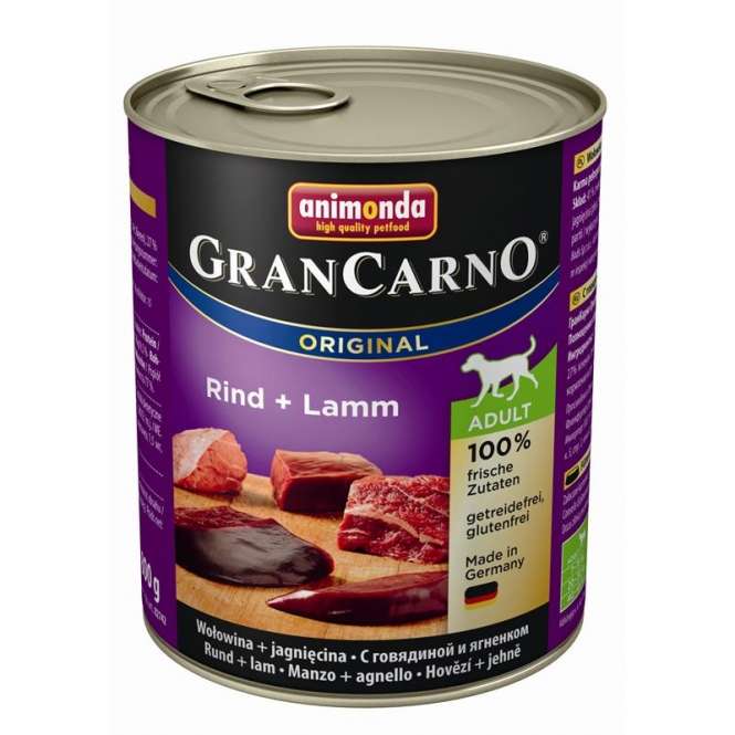 Animonda GranCarno Adult Beef & Lamb 800g