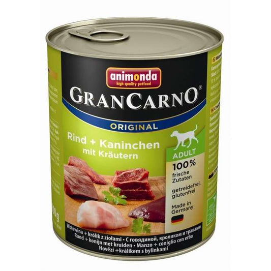 Animonda GranCarno Adult Beef & Rabbit with Herbs 800g