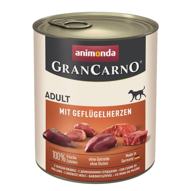Animonda GranCarno Adult mit Geflügelherzen
