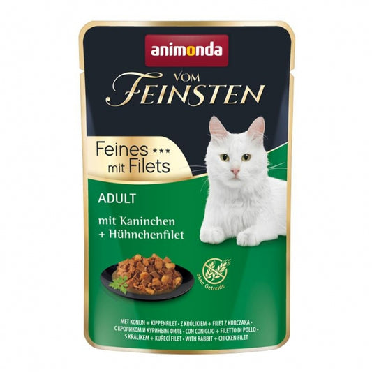 Animonda vom Feinsten Cat Adult Rabbit & Chicken Fillet 85g