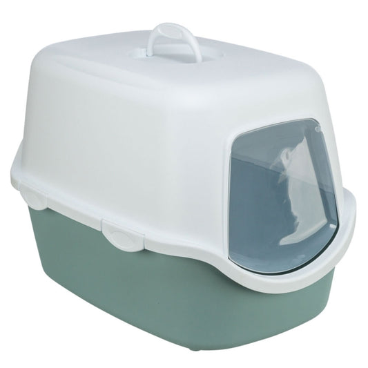 Trixie Vico Cat Litter Box - sage/white