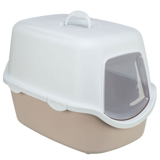 Trixie Vico Cat Litter Box - blush/white