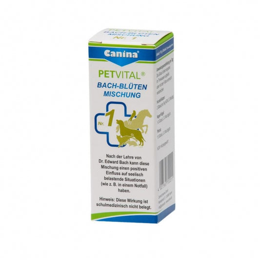 Canina Pharma Petvital Bach Flowers No. 1 - Emergency 10g