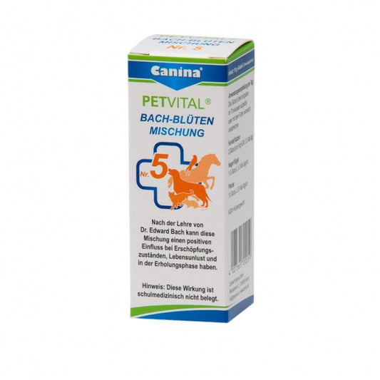 Canina Pharma Petvital Bach Flowers No. 5 - Exhaustion 10g