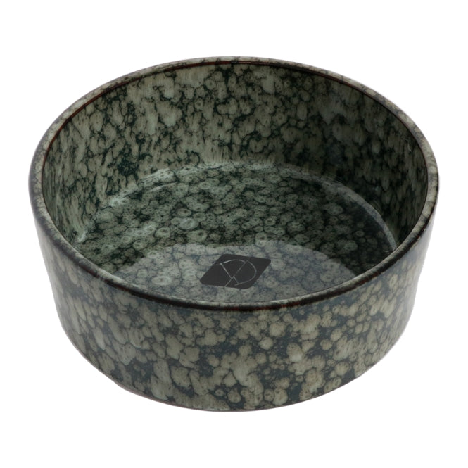 D&D Trendy Bowl Jasper green marble - 16 cm